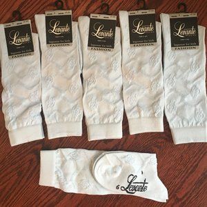 Levante Baby Blue Knee Socks. 6 pairs
